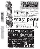 Tim Holtz Stampers Anonymous - Classics #4  +