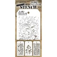 Tim Holtz Stampers Anonymous - Mini Stencil #10