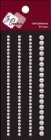Zva - White Line Pearls - 2 sizes  -