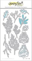 Honey Bee Stamps - Honey Cuts - Lovely Layers Winter Greenery Dies