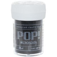 American Crafts Pop Microbeads  ^ (Colors: Black)