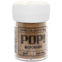 American Crafts Pop Microbeads  ^ (Colors: Gold)