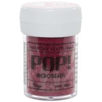 American Crafts Pop Microbeads  ^ (Colors: Rouge)