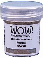 WOW! - Embossing Powders (WOW: Metallic Platinum Regular)
