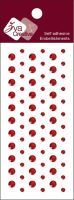 Zva - Self Adhesive Crystal Pearls  - (Colors: Red)