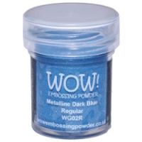 WOW! - Embossing Powders (WOW: Dark Blue Metalline - Regular)