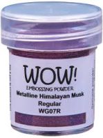 WOW! - Embossing Powders (WOW: Himalayan Musk Metalline - Regular)