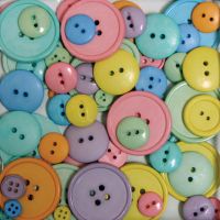 Favorite Findings Big Bag of Buttons - Happy  -