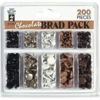 Hot Off The Press - Chocolate Brads  -