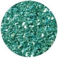 Melissa Frances - Glass Glitter - Green Blue