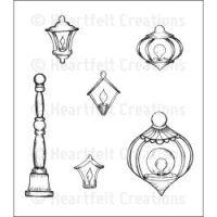 Heartfelt Creations - Decorative Metal Fixtures PreCut Stamp Set  ^