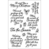 Stampendous - Tis The Season Stamp Set