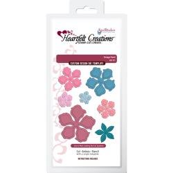 Set De Dies Heartfelt Creations Vintage Floret HCD 727 Pour Scrapbooking - Neuf