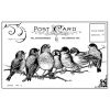Crafty Individuals - Seven Cheeky Songbirds Unmounted Stamp