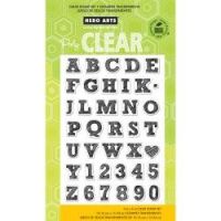 Hero Arts - Sketchbook Letters Stamp Set  -