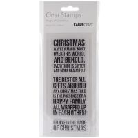 Kaisercraft - Magic of Christmas Clear Stamp Set