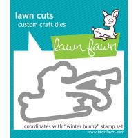 Lawn Fawn - Lawn Cuts - Winter Bunny  -