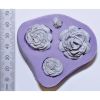 WOW - Rose Quartet 3D Molds  -