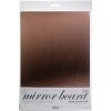 Couture Creations - Matte Brown Foil Mirror Board