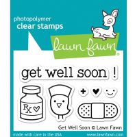 Lawn Fawn - Get Well Soon  -