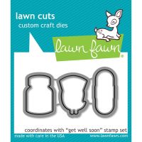 Lawn Fawn Lawn Cuts - Get Well Soon  -