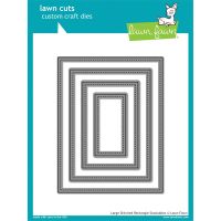Lawn Fawn Lawn Cuts - Large Stitched Rectangle Dies