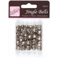 Docrafts - Anita's Silver Jingle Bells