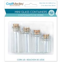 CraftMedley - Mini Glass Containers