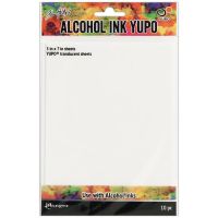 Tim Holtz Ranger - Alcohol Ink Translucent Yupo Sheets  -