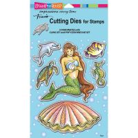 Stampendous - Pearl Mermaid DieCut Set