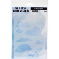 Stampers Anonymous - Brett Weldele Clouds Stencil