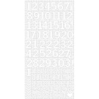 Kaisercraft - White Number Sticker Sheet