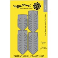 Waffle Flower Craft Die - Dimensional Frames  ~