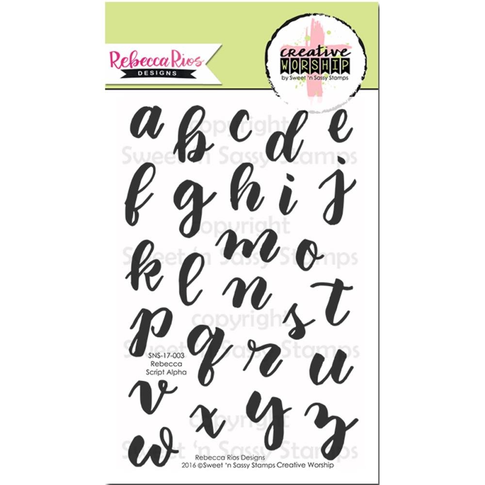 Script Alpha {Stamp} Script Alpha {Stamp}