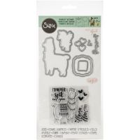 Sizzix - Llama Love Stamp & Die Set