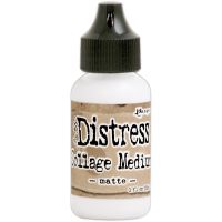 Tim Holtz Ranger - Distress Collage Matte Medium 1oz  ^