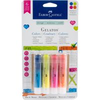 Faber Castell - Highlighters Gelatos and 2 free stencils *