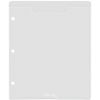 Tim Holtz Studio Storage - 8 Stamp Storage Sheets  ^