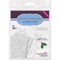 Scrapbook Adhesives - 3D Foam Christmas Shapes  -