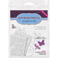 Scrapbook Adhesives - 3D Foam Butterflies Limited Editions   -