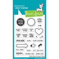 Lawn Fawn - Push Here Stamps -