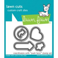 Lawn Fawn Lawn Cuts -  Push Here Dies  -