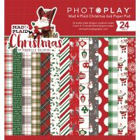 PhotoPlay - Mad 4 Plaid Christmas 6x6 Paper Pad