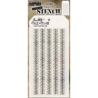 Tim Holtz Stampers Anonymous - Tinsel Stencil  -