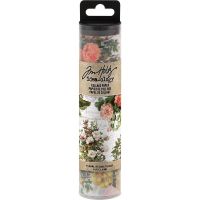 Tim Holtz Idea-ology - Collage Paper - Floral  -