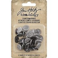 Tim Holtz Idea-ology - Countdown Brads  -