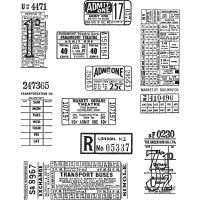 Tim Holtz Stampers Anonymous - Ticket Booth