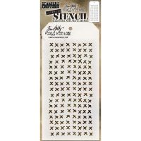 Tim Holtz Stampers Anonymous - Stitched Stencil  -