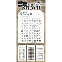 Tim Holtz Stampers Anonymous - Mini Stencil Set #33