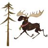 Tim Holtz Alterations - Merry Moose  -